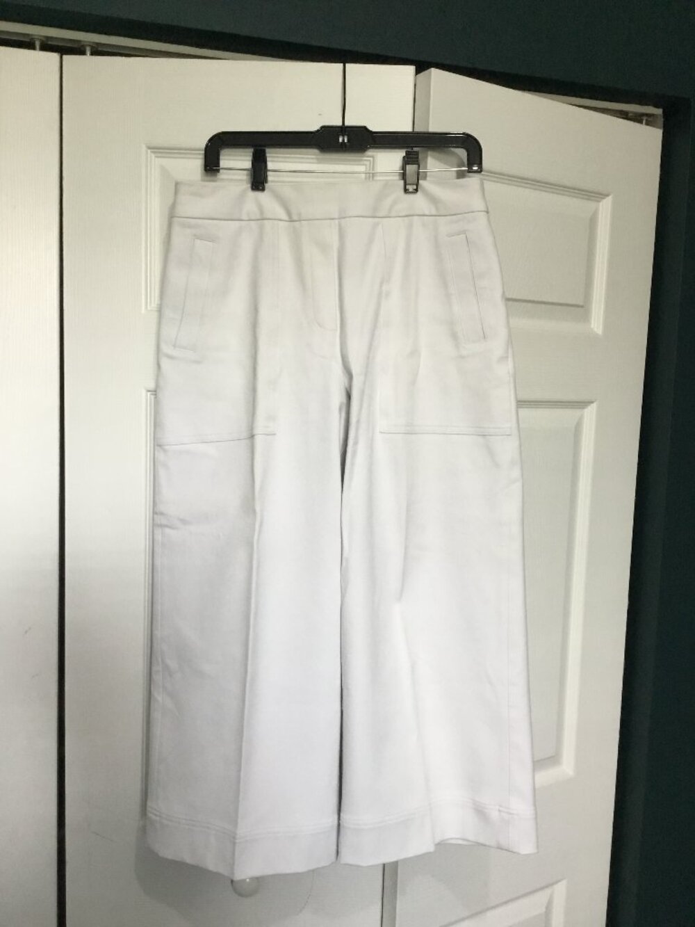 White Spanx Capris